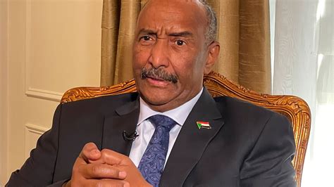 Sudan’s military leader visits Egypt on his first trip abroad since the country plunged into war